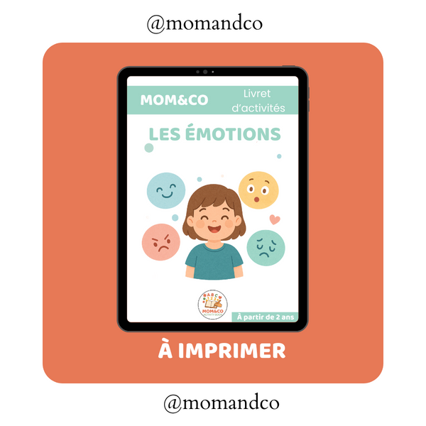 PDF - LES ÉMOTIONS - À PARTIR DE 2 ANS